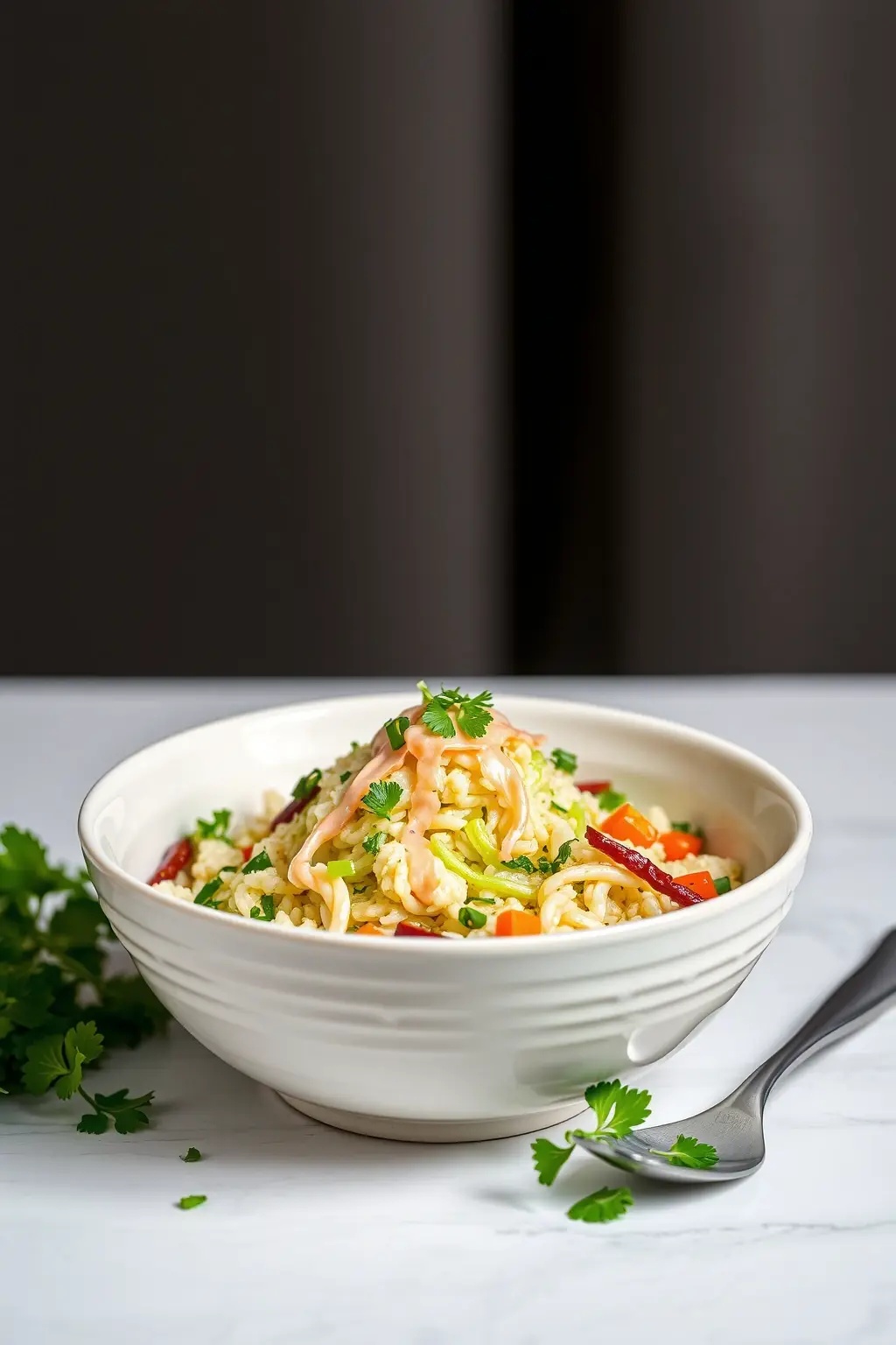 Green Goddess Rice Bowl - Fluffy rice meets a vibrant green medley that’s fresher than your best friend’s gossip. Toss in some sesame seeds and watch this bowl steal the spotlight.