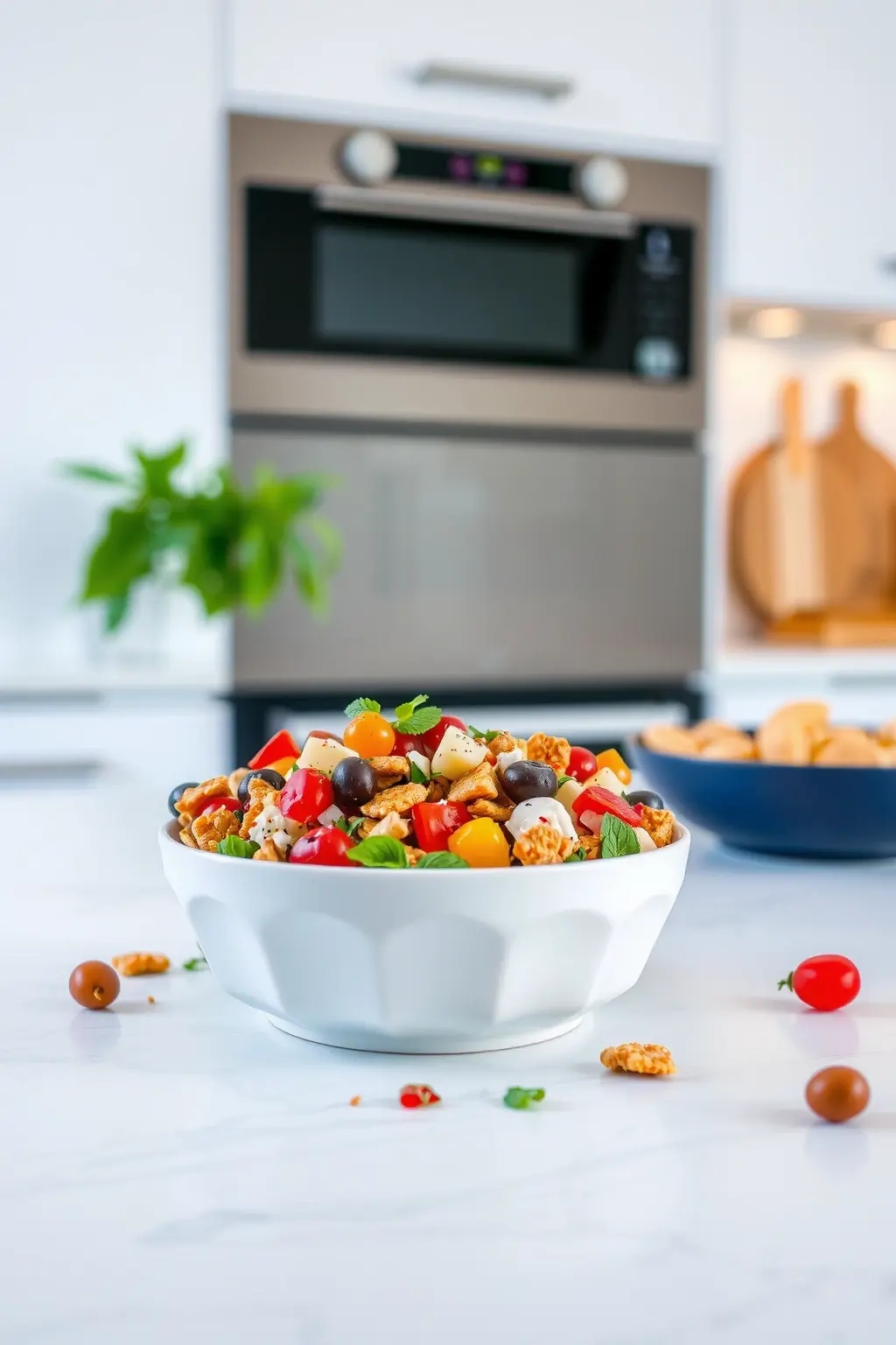 Mediterranean Mingle Crunch - This wrap fuses grilled halloumi, fresh herbs, and a tangy lemon drizzle, creating a mouthwatering medley that mingles texture and flavor like never before.