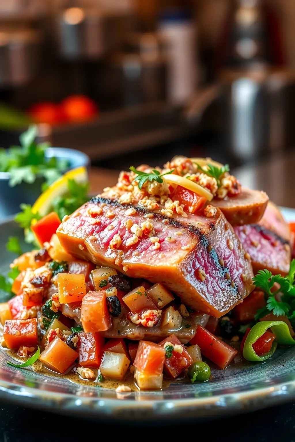 Savory Mediterranean Tuna Odyssey - A hearty expedition filled with olives, capers, and a fragrant herb medley that&rsquo;s more exciting than finding treasure at the end of a rainbow. Perfect for those who believe every meal should feel like a mini-vacation.