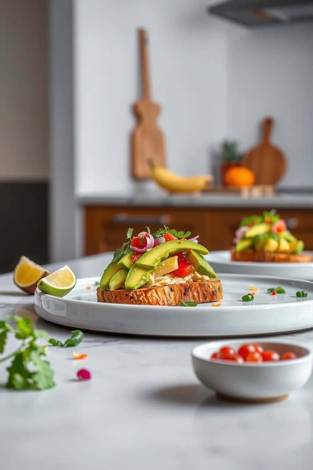 Zesty Avocado Toast Tacos - A playful twist on the classic, featuring crispy corn tortillas cradling creamy avocado, zesty lime, and a fiesta of crunchy radishes. This culinary creation transforms breakfast into a lively celebration that will leave you craving more.